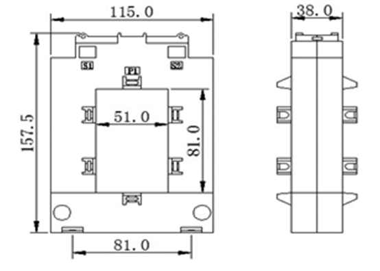 WST-1000A(1000A) 클램프 CT